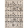 thumbnail image 1 of nuLOOM Charter Tribal Relief Indoor/Outdoor Area Rug, 6' 7" x 9', Light Gray, 1 of 2