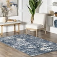 thumbnail image 1 of nuLOOM Chastin Modern Abstract Area Rug, 6' 7" x 9', Chastin Blue, 1 of 6