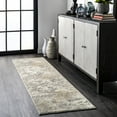 thumbnail image 1 of nuLOOM Chastin Modern Abstract Area Rug, 2' 6" x 10', Runner, Chastin Beige, 1 of 16