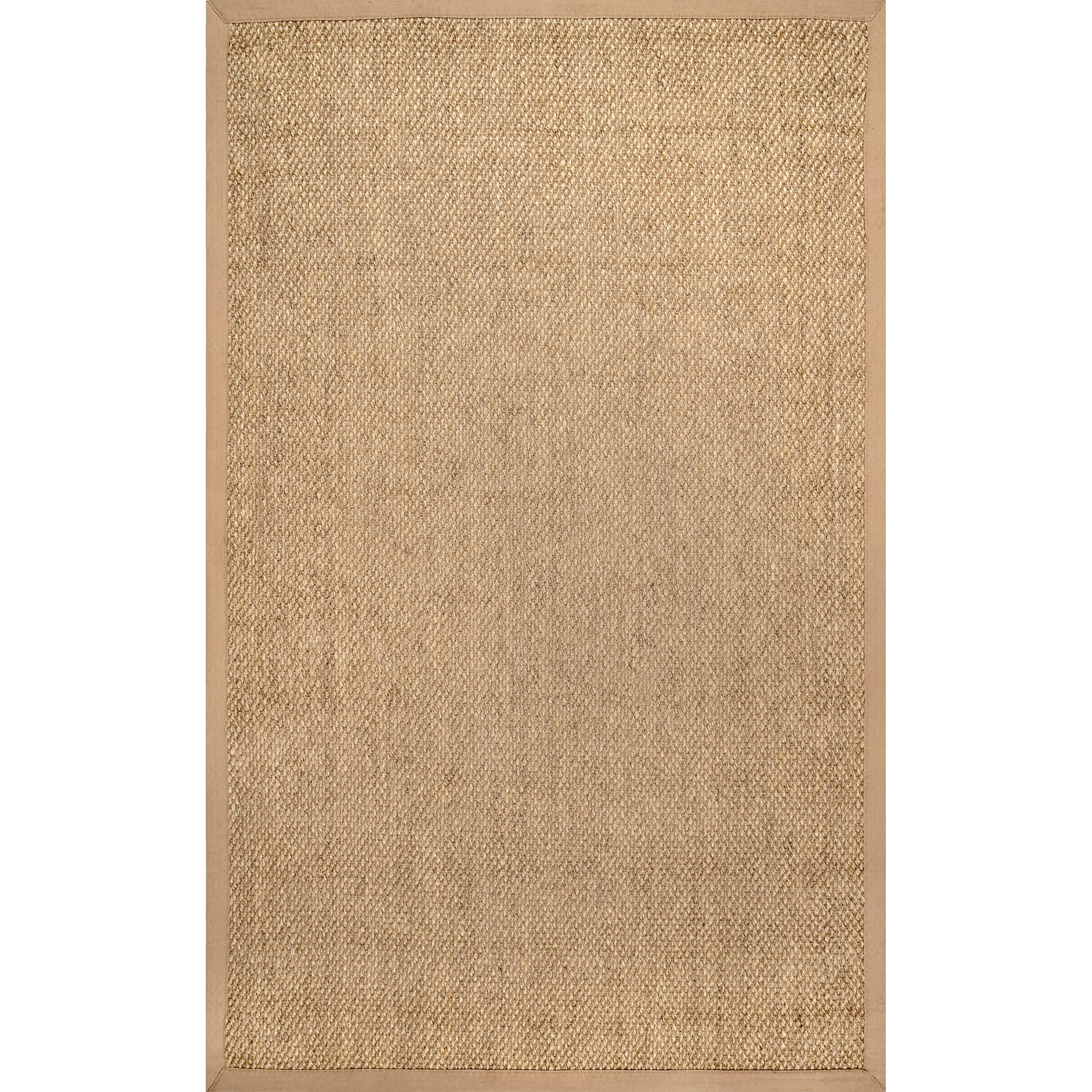 Sand Handmade Sisal and Jute 6' x 9' Area Rug