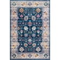 thumbnail image 1 of nuLOOM Classic Tinted Floral Area Rug, 4' x 6', Blue, 1 of 2