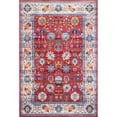 thumbnail image 1 of nuLOOM Classic Tinted Floral Area Rug, 7' 10" x 10' 10", Red, 1 of 2
