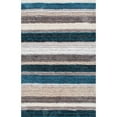 thumbnail image 1 of nuLOOM Classie Hand Tufted Shag Area Rug, 12' x 15', Blue Multi, 1 of 2