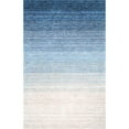 thumbnail image 1 of nuLOOM Classie Hand Tufted Shag Area Rug, 5' x 8', Blue, 1 of 2