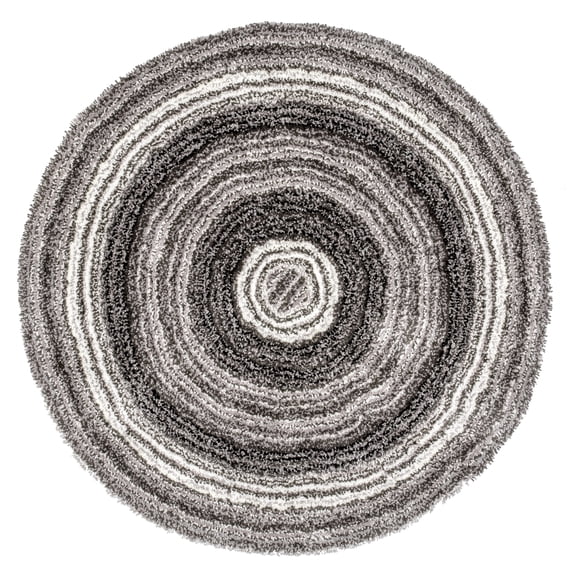 nuLOOM Classie Hand Tufted Shag Area Rug, 8' x 10', Gray Multi