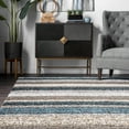 thumbnail image 1 of nuLOOM Classie Hand Tufted Shag Runner Rug, 2' 6" x 12', Blue Multi, 1 of 9