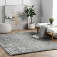 thumbnail image 1 of nuLOOM Cloud Shag Area Rug, 7' 6" x 9' 6", Cloud Grey, 1 of 5