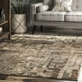 thumbnail image 1 of nuLOOM Contemporary Abstract Lilly Area Rug, 4' x 6', Brown, 1 of 3