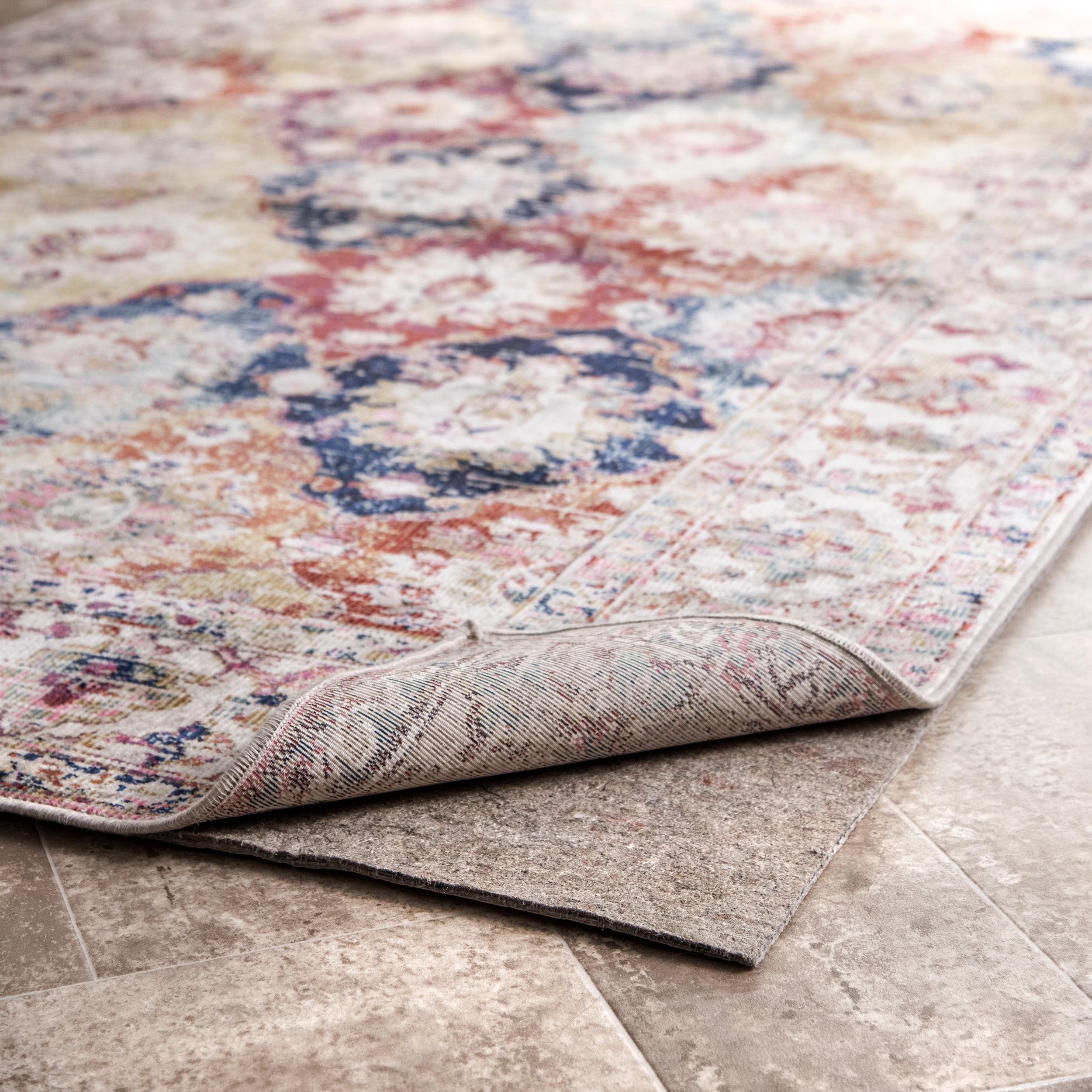 Superior Grip 6' x 9' Gray Non-Skid Eco-Friendly Rug Pad