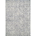 thumbnail image 1 of nuLOOM Cuellar Chevron Shag Area Rug, 8' 10" x 12', Navy, 1 of 4