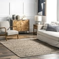 thumbnail image 1 of nuLOOM Cyndi Contemporary Jute Blend Area Rug, 8' x 10', Charcoal, 1 of 9