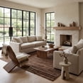 thumbnail image 1 of nuLOOM Cyrene Abstract Bohemian Wool Area Rug, 9' 6" x 13' 6", Brown, 1 of 9
