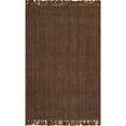 thumbnail image 1 of nuLOOM Daniela Chunky Jute Chocolate 5' x 7' 6" Farmhouse Area Rug, 1 of 2