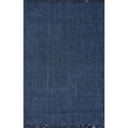 thumbnail image 1 of nuLOOM Daniela Chunky Jute Navy 7' 6" x 9' 6" Farmhouse Area Rug, 1 of 9