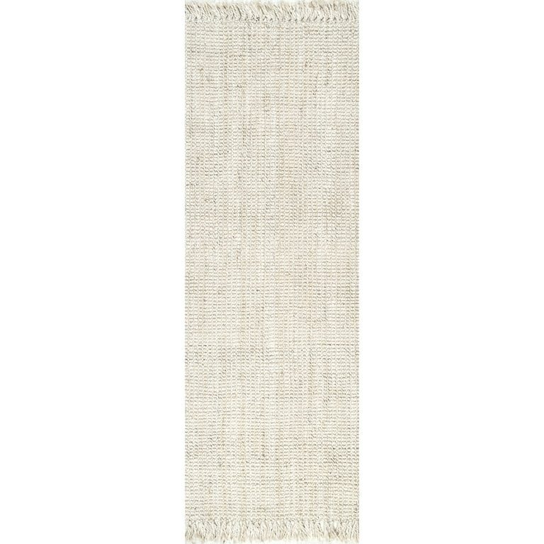 Daniela Farmhouse Chunky Jute Area Rug