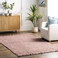 thumbnail image 1 of nuLOOM Daniela Farmhouse Chunky Jute Area Rug, 7' 6" x 9' 6", Baby Pink, 1 of 9