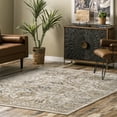 thumbnail image 1 of nuLOOM Darcie Traditional Medallion Area Rug, 8' x 10', Blue, 1 of 2