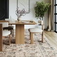 thumbnail image 1 of nuLOOM Davi Faded SplashGuard Machine Washable Area Rug, 9' 6" x 13' 6", Davi Stone, 1 of 17