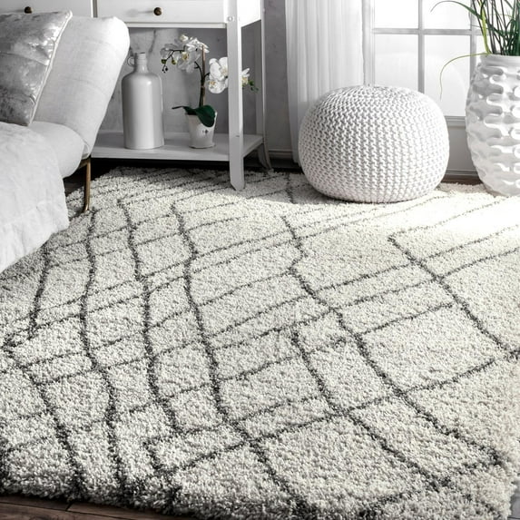 nuLOOM Davida Zigging Shaggy Area Rug