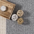 thumbnail image 1 of nuLOOM Indoor/Outdoor Braided Solid Border Delaine Area Rug, 8', Round, Delaine Grey, 1 of 6