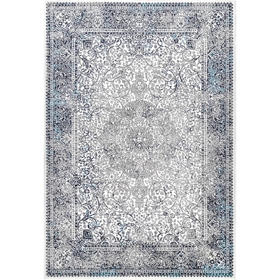 nuLOOM Delores Persian Area Rug, 5' x 8', Blue