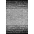 thumbnail image 1 of nuLOOM Desantis Flatweave Ombre Wool Area Rug, 5' x 8', Black and White, 1 of 2