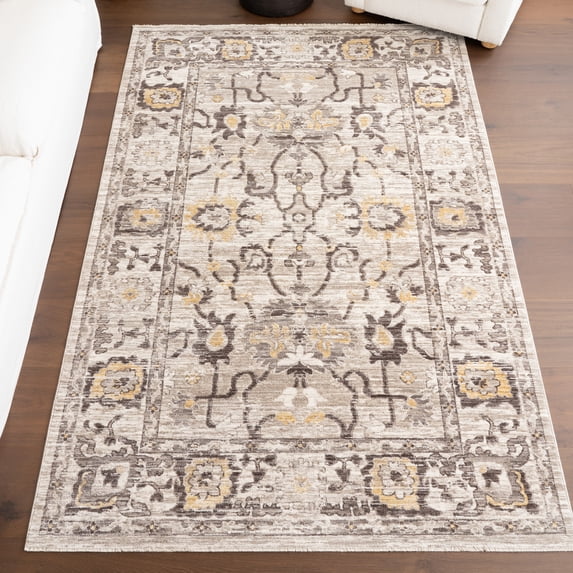 nuLOOM Devaki Traditional Medallion Area Rug, 2' 6" x 8', Runner, Beige
