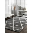 thumbnail image 1 of nuLOOM Diamond Shag Area Rug, 1 of 2