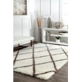 thumbnail image 1 of nuLOOM Diamond Shag Area Rug, 1 of 2