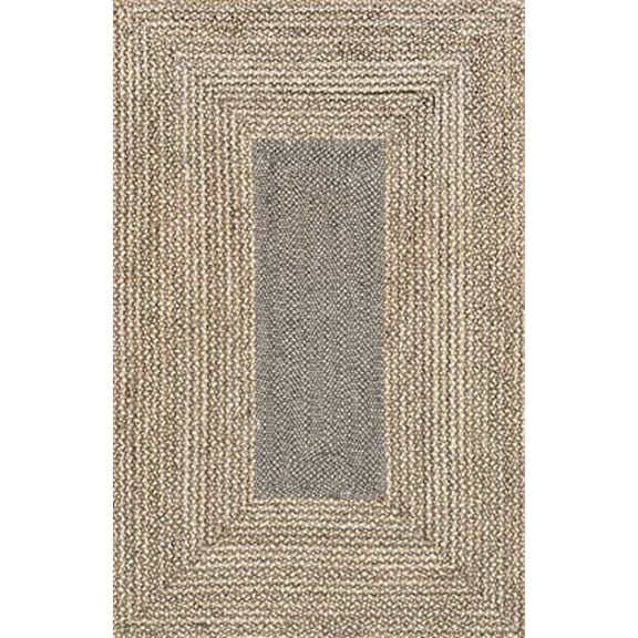 Braided Draya Jute Area Rug or Runner