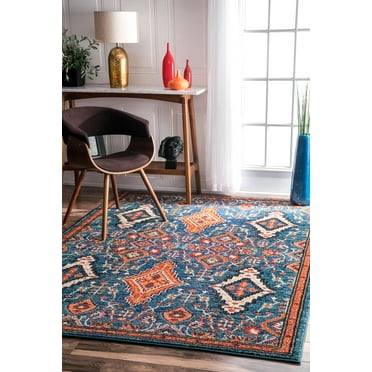 nuLOOM Elayne Diamond Area Rug, 4' x 6', Multi