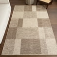 thumbnail image 1 of nuLOOM Eldora Contemporary Checkered Jute Area Rug, 5' x 8', Beige, 1 of 9