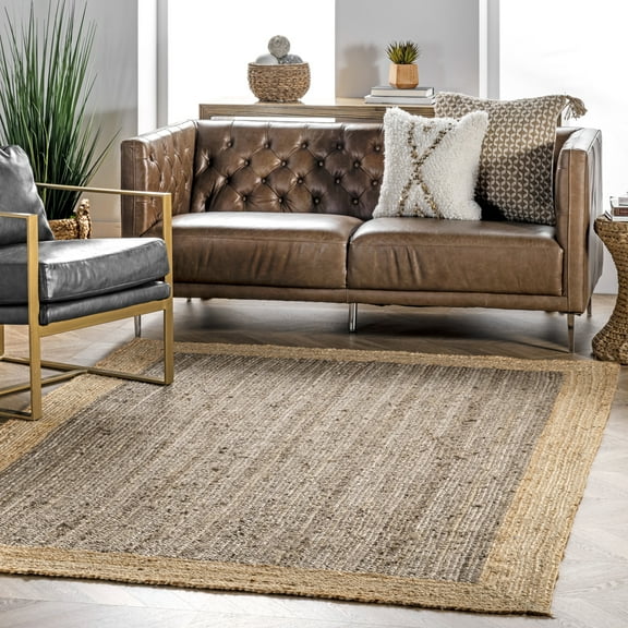 nuLOOM Eleonora Casual Jute Area Rug, 2' x 3', Eleonora Grey