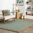 thumbnail image 1 of nuLOOM Eleonora Casual Jute Area Rug, 5' x 8', Eleonora Green, 1 of 9