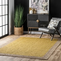 nuLOOM Eleonora Casual Jute Area Rug, 5' x 8', Eleonora Yellow
