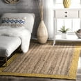 thumbnail image 1 of nuLOOM Eleonora Casual Jute Area Rug, 8' x 10', Eleonora Gold, 1 of 5