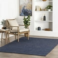 thumbnail image 1 of nuLOOM Elfriede Jute Blend Blue 3' x 5' Farmhouse Area Rug, 1 of 9