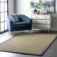 thumbnail image 1 of nuLOOM Elijah Farmhouse Seagrass Area Rug, 3' x 5', Elijah Navy, 1 of 8
