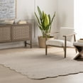 thumbnail image 1 of nuLOOM Elira Solid Bordered Area Rug, 6' x 9', Elira Mauve, 1 of 8
