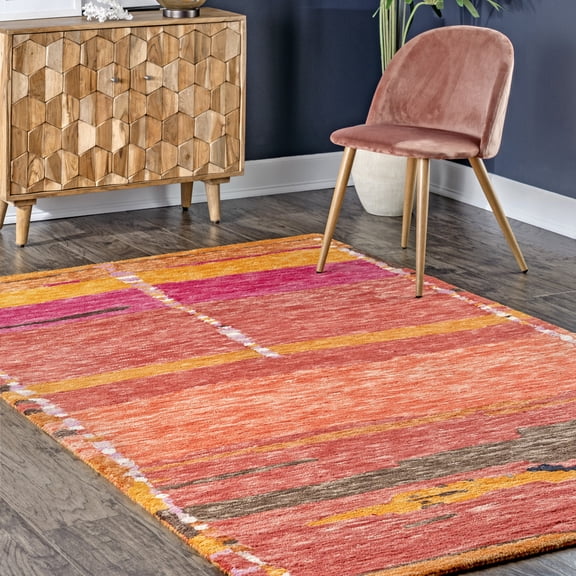 nuLOOM Elliott Modern Abstract Area Rug, 5' x 8', Multi