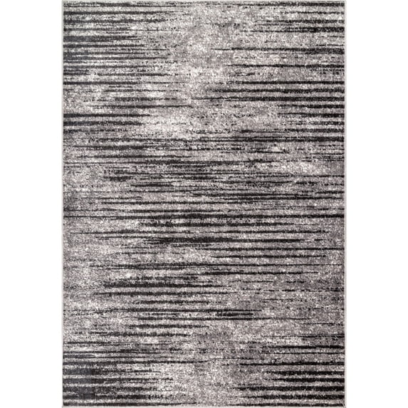nuLOOM Elsa Faded Area Rug, 6', Gray