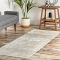 thumbnail image 1 of nuLOOM Emersyn Contemporary Textured Abstract Crosshatch Area Rug, 2' 8" x 8', Runner, Emersyn Gold, 1 of 5
