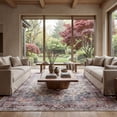 thumbnail image 1 of nuLOOM Esmira Medallion Washable Area Rug, 2' 6" x 8', Runner, Multicolor, 1 of 9