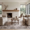 thumbnail image 1 of nuLOOM Esmira Medallion Washable Area Rug, 7' 6" x 9' 6", Beige, 1 of 9