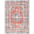 thumbnail image 1 of nuLOOM Evelyn Floral Medallion Area Rug, 9' 10" x 13' 8", Orange, 1 of 2