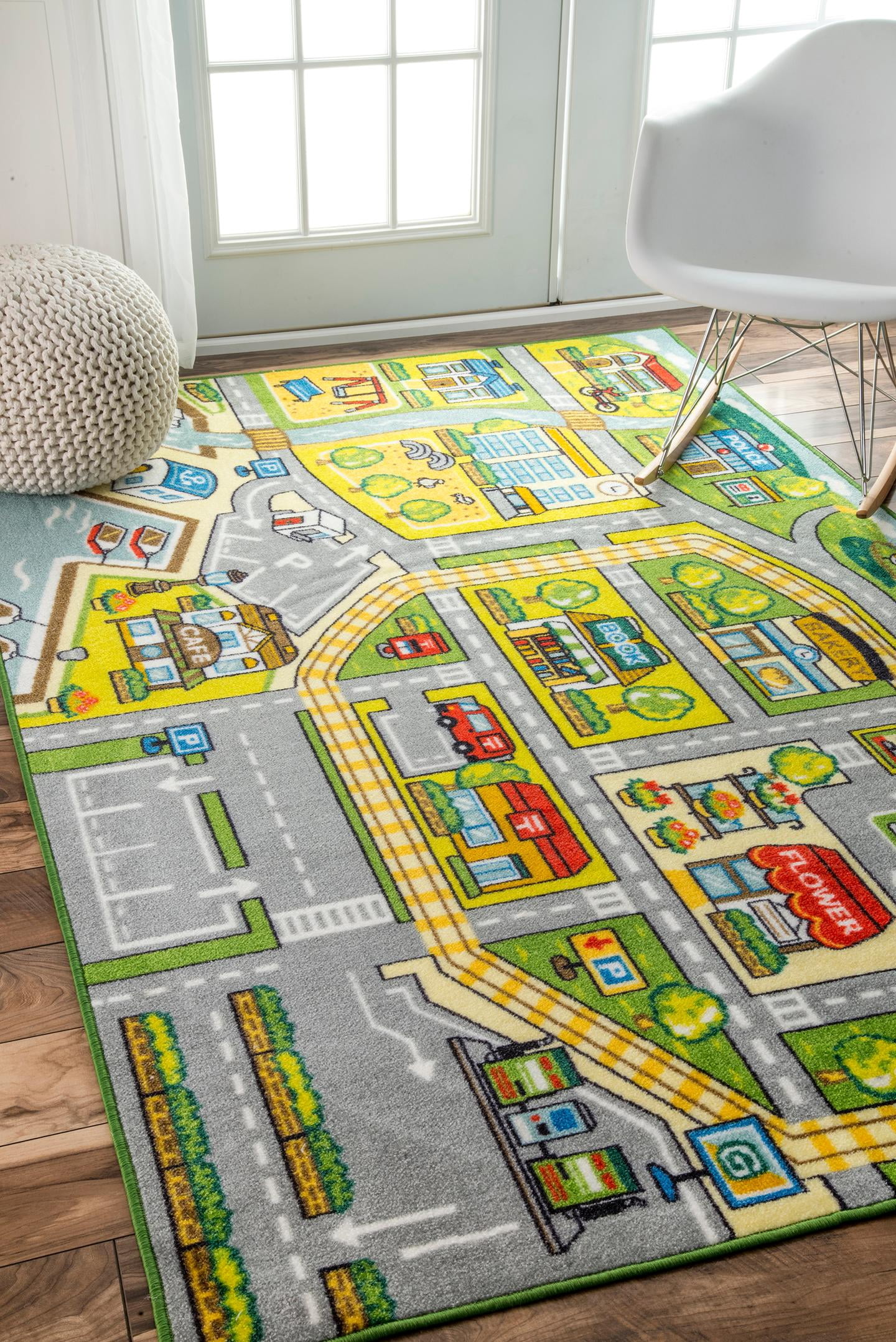 Town Rug Child nuLOOM Fairytale Town Kids Accent Rug, 3' 3