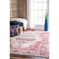 thumbnail image 1 of nuLOOM Fancy Medallion Renato Rug 5' 3" Red Round (KKAS19B-53053R), 1 of 1