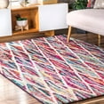 thumbnail image 1 of nuLOOM Ferrell Trellis Rug 4' 1" x 6' Multi Rectangle (ECCR01A-4106), 1 of 2