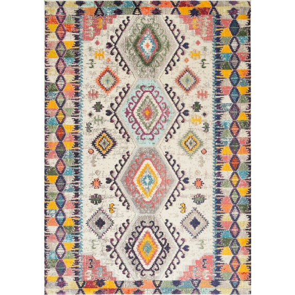 nuLOOM Fiesta Charm Area Rug, 7' 10" x 11', Beige