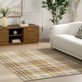 thumbnail image 1 of nuLOOM Fiorella Country Plaid Area Rug, 7' 10" x 10', Orange And Gray, 1 of 9